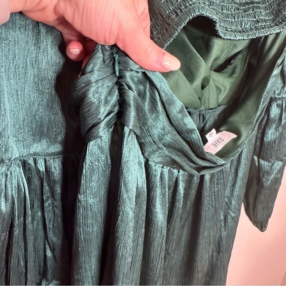 Rahi Large Jade Leila Luster Midi Dress Long Sleeve - Picture 9 of 9